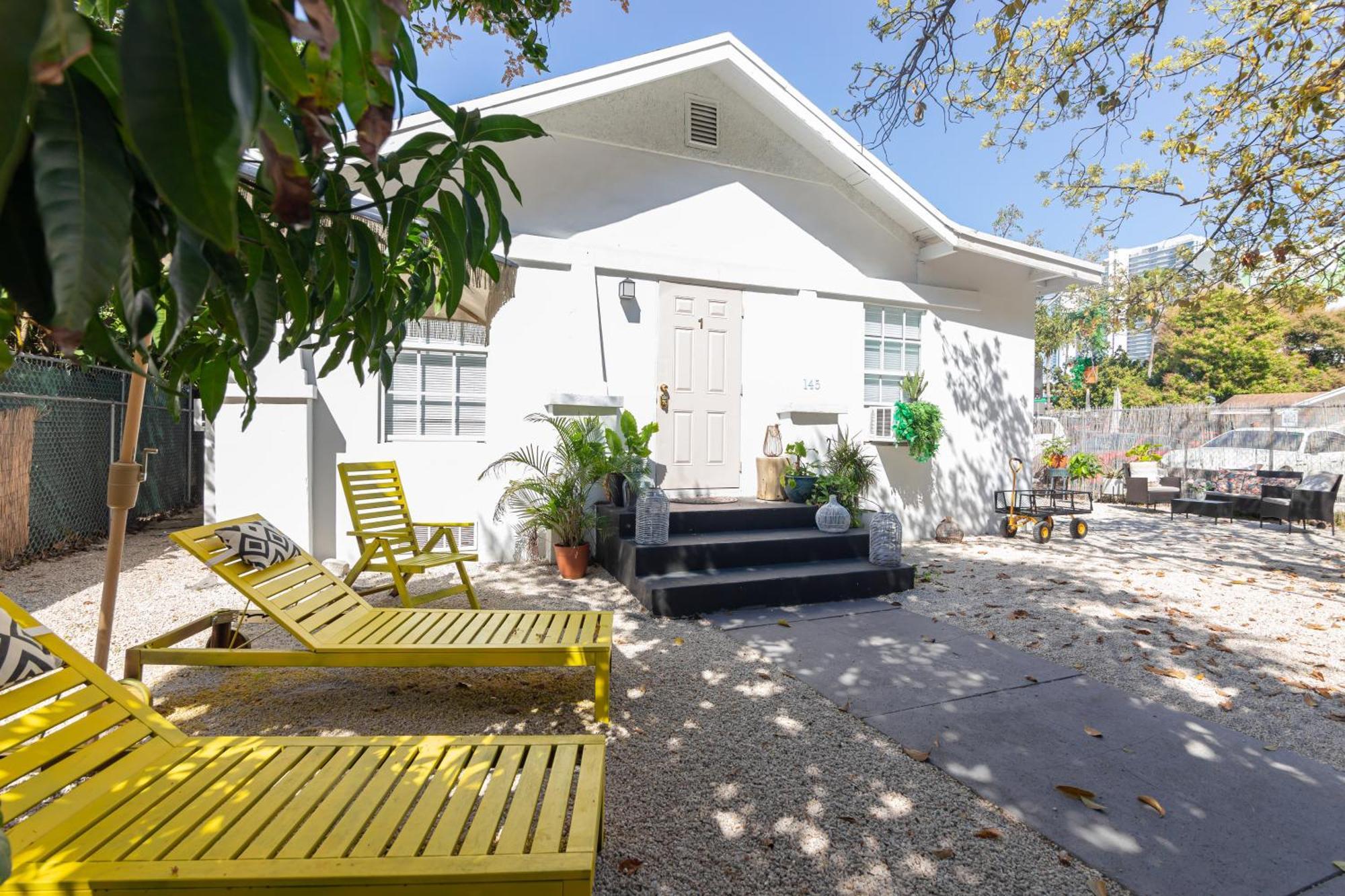 Studio Miami With Backyard - Heart Of Downtown And Wynwood Екстер'єр фото
